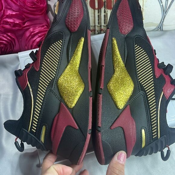 (B) PUMA RS-X Glitz zapatillas bajas de mujer, talla 8 - Picture 5 of 11